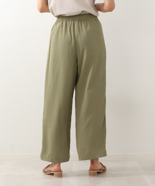 DRESKIP（ドレスキップ）の「◆【接触冷感/UV/セットアップ可】ドライタッチ イージーワイドパンツ（その他パンツ・レディース・ブラック/カーキ/ブルー/キャメル・02/03）」の16枚目の写真