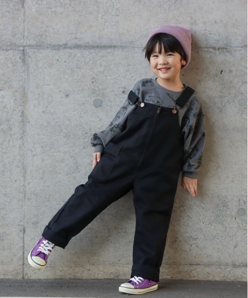 MAKE YOUR DAY(メイクユアデイ)の「えらい人総柄裏毛トレーナー■80~140cm(スウェット・キッズ・グレー/ミント/モカ・100/110/120/90/130/140/80)」の17枚目の写真