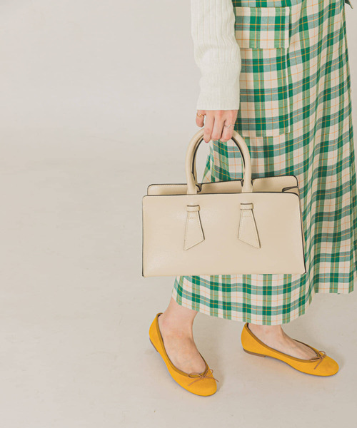 RODE SKO（ロデスコ）の「『MADE IN JAPAN』スエード調ベーシックバレエ（バレエシューズ・レディース・ブラック/アニマル/ベージュ系その他/オレンジ/マスタード・37/36/35/39/38）」の6枚目の写真