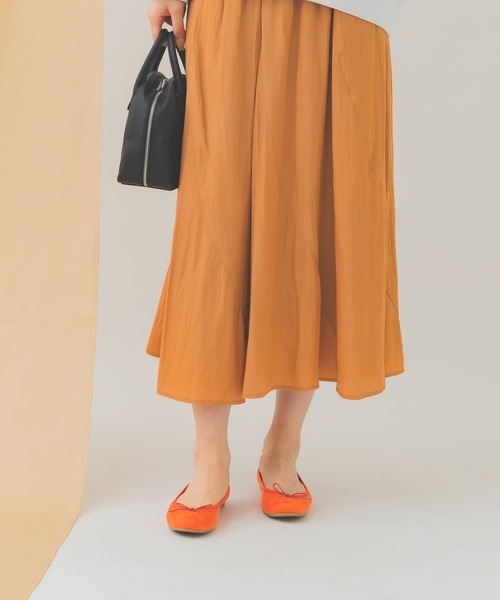 RODE SKO（ロデスコ）の「『MADE IN JAPAN』スエード調ベーシックバレエ（バレエシューズ・レディース・ブラック/アニマル/ベージュ系その他/オレンジ/マスタード・37/36/35/39/38）」の15枚目の写真