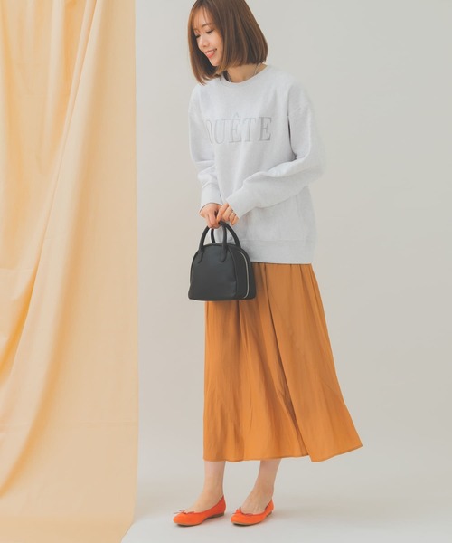 RODE SKO（ロデスコ）の「『MADE IN JAPAN』スエード調ベーシックバレエ（バレエシューズ・レディース・ブラック/アニマル/ベージュ系その他/オレンジ/マスタード・37/36/35/39/38）」の12枚目の写真