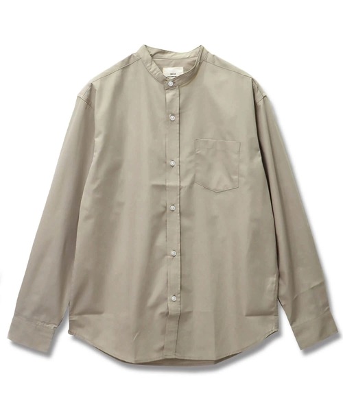 CORISCO(コリスコ)の「ブロードバンドカラーシャツ(M1)(シャツ/ブラウス・メンズ・ホワイト/チャコールグレー/ブラック/ベージュ/その他1/その他2・MEDIUM/LARGE/X-LARGE)」の4枚目の写真