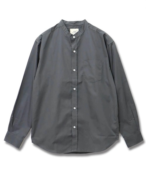CORISCO(コリスコ)の「ブロードバンドカラーシャツ(M1)(シャツ/ブラウス・メンズ・ホワイト/チャコールグレー/ブラック/ベージュ/その他1/その他2・MEDIUM/LARGE/X-LARGE)」の3枚目の写真