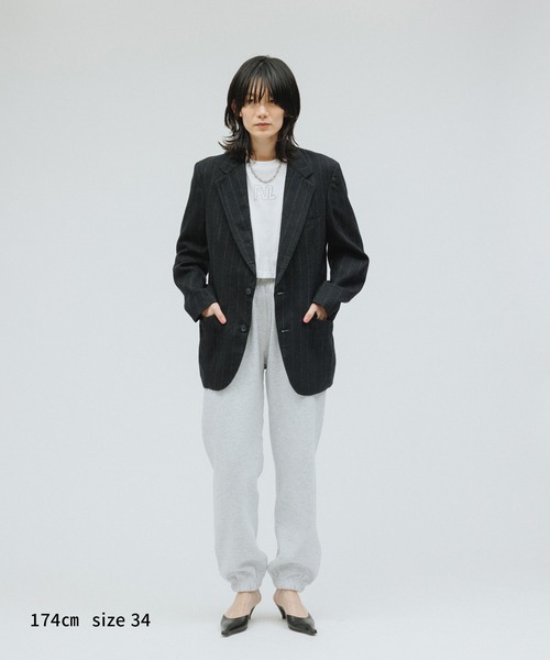 M TO R（ムウトアール）の「［TOPS］M(ムウ) x Cordova SPORTSWEAR LOGO S/S TEE（Tシャツ/カットソー・レディース・ホワイト/ブラック・38/34）」の5枚目の写真