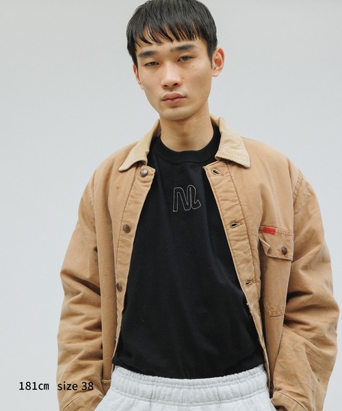 M TO R（ムウトアール）の「［TOPS］M(ムウ) x Cordova SPORTSWEAR LOGO S/S TEE（Tシャツ/カットソー・レディース・ホワイト/ブラック・38/34）」の7枚目の写真