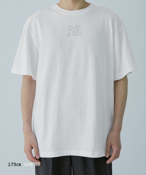 M TO R（ムウトアール）の「［TOPS］M(ムウ) x Cordova SPORTSWEAR LOGO S/S TEE（Tシャツ/カットソー・レディース・ホワイト/ブラック・38/34）」の14枚目の写真