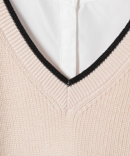 GLOBAL WORK（グローバルワーク）の「Vネックベストセットワンピース/295956（ワンピース・キッズ・ブラック/スカイブルー/グリーン系その他/ホワイト・120cm/100cm/130cm/150cm/110cm/160cm/140cm）」の19枚目の写真