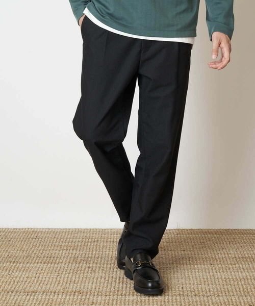 a.v.v(アーヴェヴェ)の「リライトイージーパンツ(セットアップ対応)(その他パンツ・メンズ・ダークブラウン/ブラック・46/50/48)」の2枚目の写真