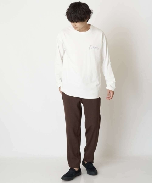 a.v.v(アーヴェヴェ)の「リライトイージーパンツ(セットアップ対応)(その他パンツ・メンズ・ダークブラウン/ブラック・46/50/48)」の3枚目の写真