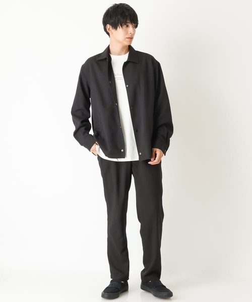 a.v.v(アーヴェヴェ)の「リライトイージーパンツ(セットアップ対応)(その他パンツ・メンズ・ダークブラウン/ブラック・46/50/48)」の17枚目の写真