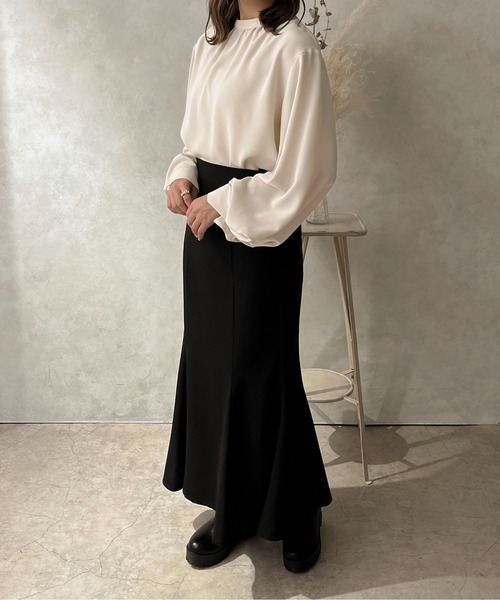 apres jour clair(アプレジュールクレア)の「【apres jour clair】2WAYスリーブブラウス【ZOZOTOWN限定アイテム】(シャツ/ブラウス・レディース・ベージュ/モカ/アイボリー・フリー/X-LARGE)」の12枚目の写真