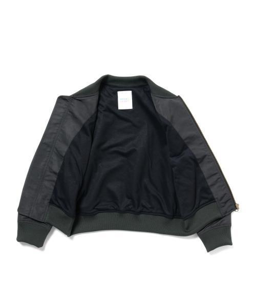 BEAMS LIGHTS Women's(ビームスライツ ウィメンズ)の「BEAMS LIGHTS / 撥水クロップド MA-1(ブルゾン・レディース・ブラック/オリーブ・36/38)」の7枚目の写真