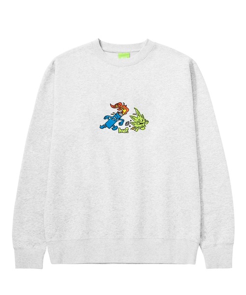 HUF（ハフ）の「FRENEMIES CREW / HUF フリースクルー スウェット（スウェット・メンズ・アッシュグレー/ブラック・SMALL/MEDIUM/LARGE/X-LARGE/XX-LARGE）」の17枚目の写真