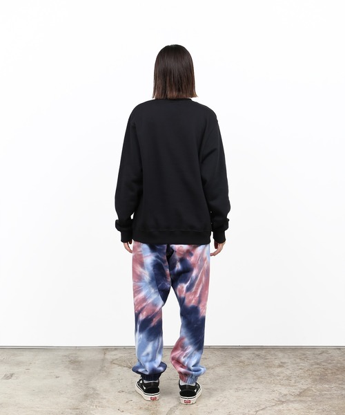 HUF（ハフ）の「FRENEMIES CREW / HUF フリースクルー スウェット（スウェット・メンズ・アッシュグレー/ブラック・SMALL/MEDIUM/LARGE/X-LARGE/XX-LARGE）」の8枚目の写真