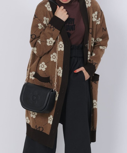 MARY QUANT（マリークワント）の「モノグラムジャカードニット