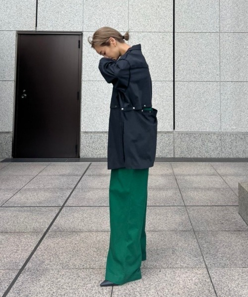 AMAIL（アマイル）の「Chameleon over shirt（シャツ/ブラウス・レディース・ホワイト/ブラック/ラベンダー・FREE）」の16枚目の写真