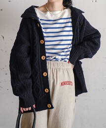 FREAK'S STORE | フィッシャーマンハイネックニットカーディガン(カーディガン/ボレロ)