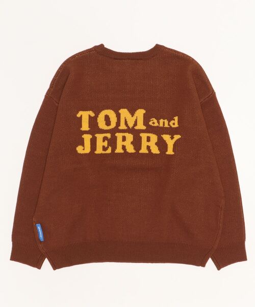 SEQUENZ(シークエンズ)の「【Tom & Jerry/トム & ジェリー】ジャガードクルーネックニットセーター(ニット/セーター・メンズ・マスタード/グリーン/ブラウン/グレー・M/L/XL)」の6枚目の写真