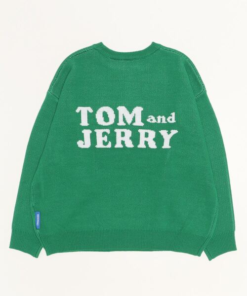 SEQUENZ(シークエンズ)の「【Tom & Jerry/トム & ジェリー】ジャガードクルーネックニットセーター(ニット/セーター・メンズ・マスタード/グリーン/ブラウン/グレー・M/L/XL)」の8枚目の写真