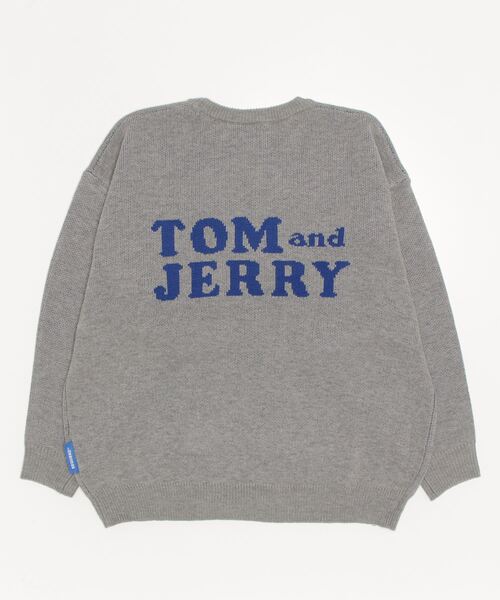 SEQUENZ(シークエンズ)の「【Tom & Jerry/トム & ジェリー】ジャガードクルーネックニットセーター(ニット/セーター・メンズ・マスタード/グリーン/ブラウン/グレー・M/L/XL)」の5枚目の写真