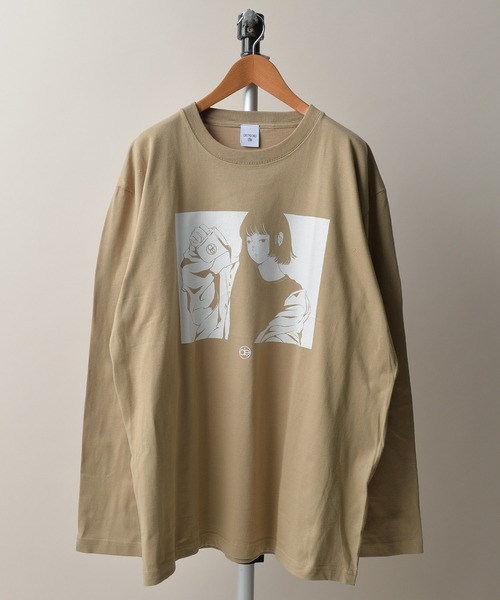 ONE DAY KMC (ワンデイケーエムシー)の「DEPROID / DEPROID× Itaru COFFEE L/S TEE(Tシャツ/カットソー・メンズ・バイオレット/サンドベージュ/ダークブラウン・FREE)」の2枚目の写真