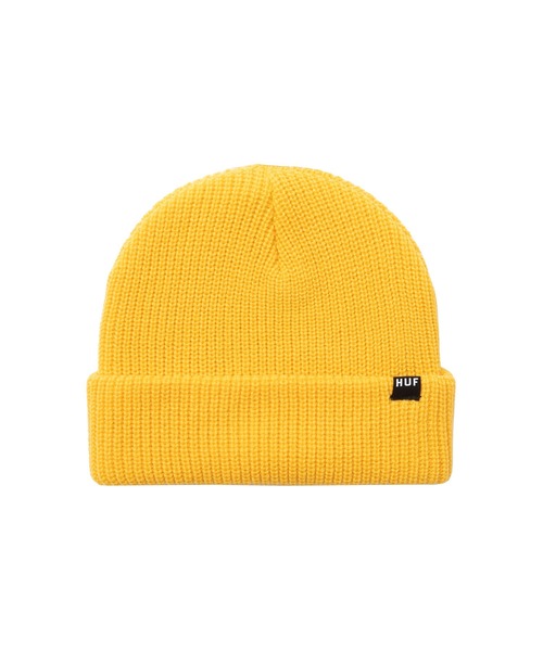 HUF（ハフ）の「ESSENTIALS USUAL BEANIE / HUF ビーニー ニット帽（ニットキャップ/ビーニー・メンズ・ブラック/ネイビー/ゴールド/ヘザーグレー/グリーン系その他・O/S）」の10枚目の写真