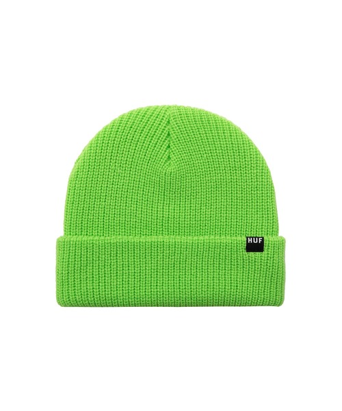 HUF（ハフ）の「ESSENTIALS USUAL BEANIE / HUF ビーニー ニット帽（ニットキャップ/ビーニー・メンズ・ブラック/ネイビー/ゴールド/ヘザーグレー/グリーン系その他・O/S）」の16枚目の写真