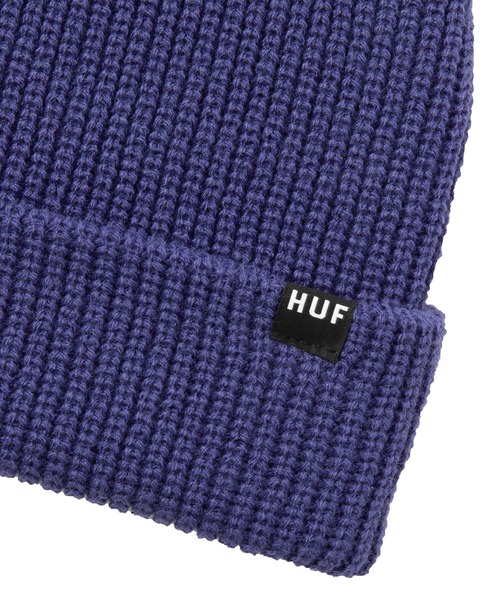 HUF（ハフ）の「ESSENTIALS USUAL BEANIE / HUF ビーニー ニット帽（ニットキャップ/ビーニー・メンズ・ブラック/ネイビー/ゴールド/ヘザーグレー/グリーン系その他・O/S）」の15枚目の写真