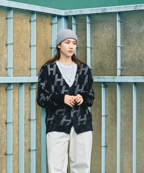 HUF（ハフ）の「ESSENTIALS USUAL BEANIE / HUF ビーニー ニット帽（ニットキャップ/ビーニー・メンズ・ブラック/ネイビー/ゴールド/ヘザーグレー/グリーン系その他・O/S）」の22枚目の写真
