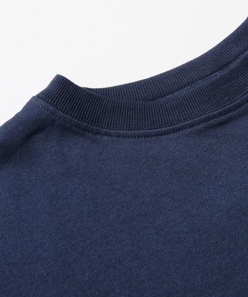 coca（coca）（コカ）の「ワンポイント刺繍ロングTシャツ（Tシャツ/カットソー・レディース・ネイビー/グリーン・M/L）」の15枚目の写真
