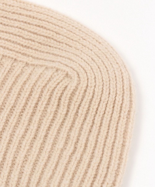 A part by(アパートバイ)の「【TWEEDMLL/ツイードミル】ニットフード(ニットキャップ/ビーニー・レディース・アイボリー・FREE)」の7枚目の写真
