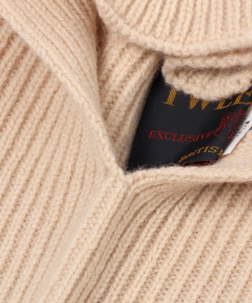 A part by(アパートバイ)の「【TWEEDMLL/ツイードミル】ニットフード(ニットキャップ/ビーニー・レディース・アイボリー・FREE)」の6枚目の写真