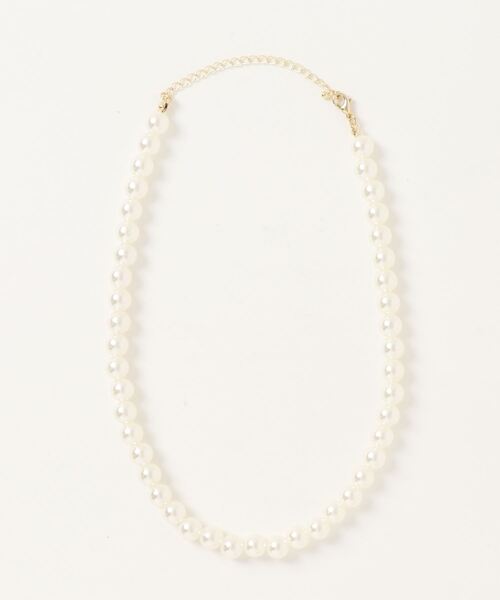 Catherine Cottage(キャサリンコテージ)の「8mmパールビーズネックレス(ネックレス・キッズ・ホワイト・FREE)」の3枚目の写真
