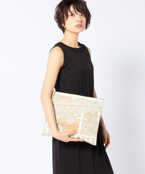 Another Edition(アナザーエディション)の「テープクラッチバック/AEBC Tape CLT(クラッチバッグ・レディース・ナチュラル/ベージュ・フリー)」の5枚目の写真