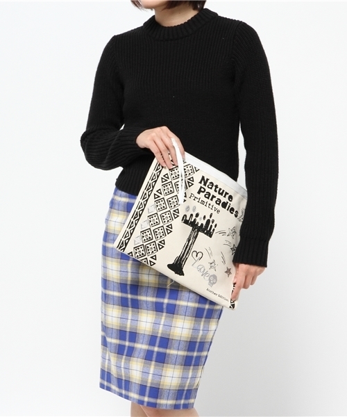 Another Edition(アナザーエディション)の「テープクラッチバック/AEBC Tape CLT(クラッチバッグ・レディース・ナチュラル/ベージュ・フリー)」の11枚目の写真