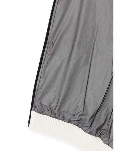 new balance golf】ニット×リップストップ ハイブリッド フルジップ