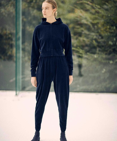 SEA（シー）の「2K ベロアトラウザーズ（その他パンツ・レディース・ベージュ/ネイビー/グレー・ONE SIZE）」の3枚目の写真