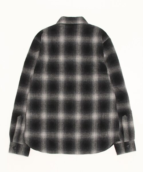 ROTAR（ローター）の「Ombre Check C.P.O（ブルゾン・メンズ・ブラック系その他/グリーン系その他/パープル系その他・X-LARGE/MEDIUM/LARGE）」の5枚目の写真