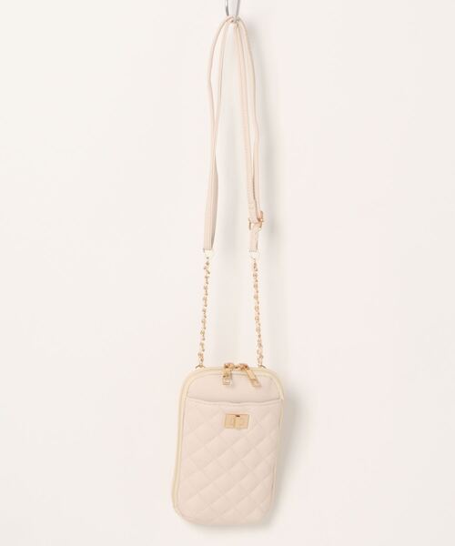 prose verse(プロズヴェール)の「マルチショルダーバッグ(ショルダーバッグ・レディース・アイボリー/ベージュ/ブラック・フリ-)」の18枚目の写真