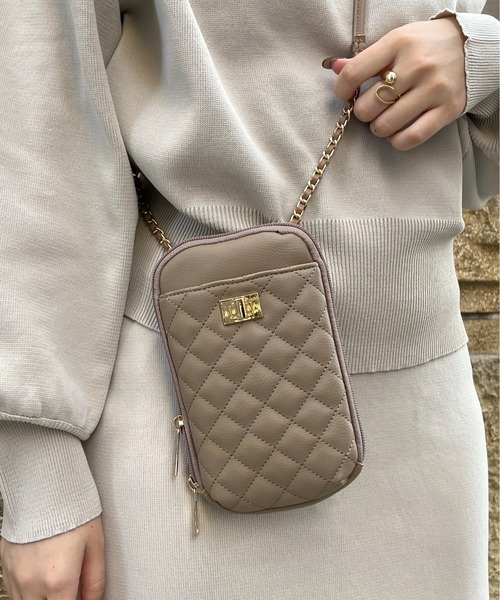 prose verse(プロズヴェール)の「マルチショルダーバッグ(ショルダーバッグ・レディース・アイボリー/ベージュ/ブラック・フリ-)」の11枚目の写真