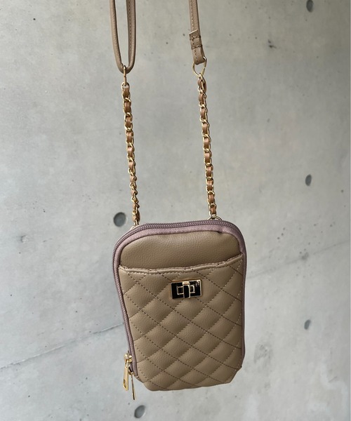 prose verse(プロズヴェール)の「マルチショルダーバッグ(ショルダーバッグ・レディース・アイボリー/ベージュ/ブラック・フリ-)」の20枚目の写真