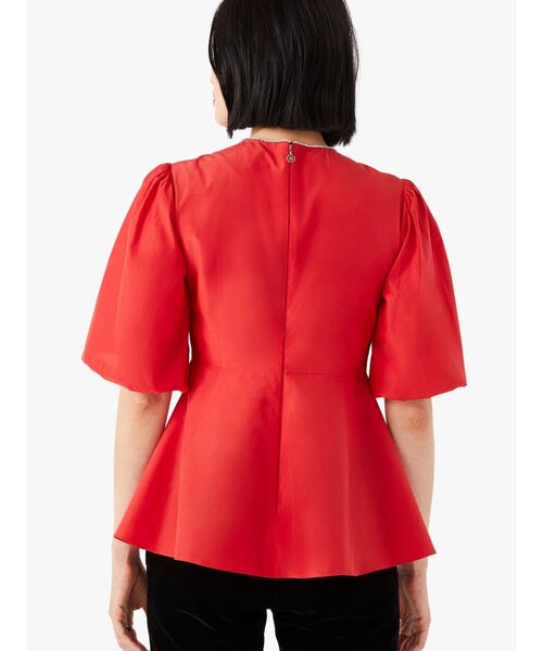 kate spade new york(ケイトスペード ニューヨーク)の「ラインストーン カラー トップ(その他トップス・レディース・レッド・0/2)」の3枚目の写真