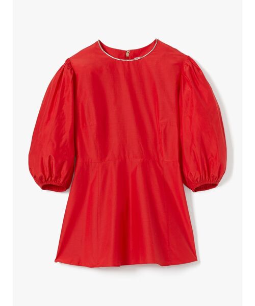 kate spade new york(ケイトスペード ニューヨーク)の「ラインストーン カラー トップ(その他トップス・レディース・レッド・0/2)」の5枚目の写真