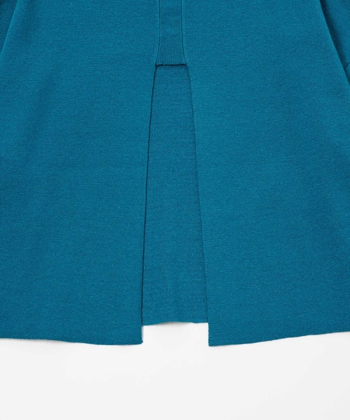 Happy John(ハッピージョン)の「2way open knit tops/2wayオープンニットトップス(ニット/セーター・レディース・ブルー/ブラック・FREE)」の9枚目の写真