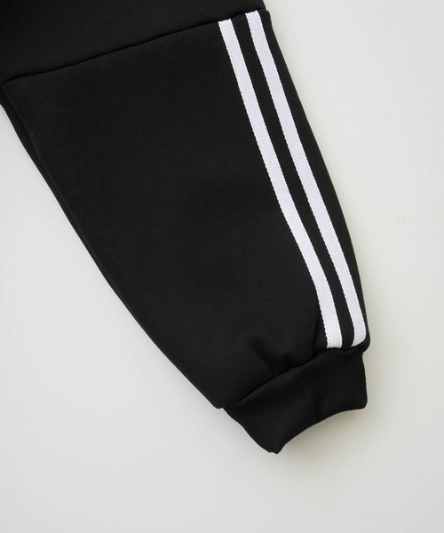 Anchor Smith（アンカー スミス）の「オーバーサイズハーフジップ サイドライン 裏起毛プルオーバースウェット（スウェット・メンズ・ホワイト/ブラック・M/L）」の13枚目の写真