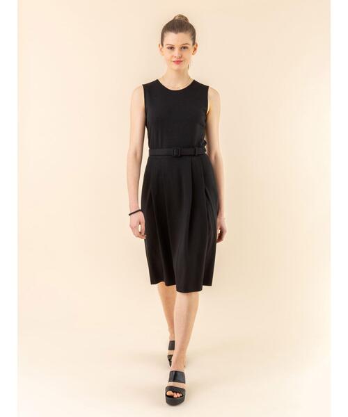 agnes b.（アニエスベー）の「JHJ5 ROBE ワンピース（ワンピース・レディース・ブラック・2/3/1）」の4枚目の写真