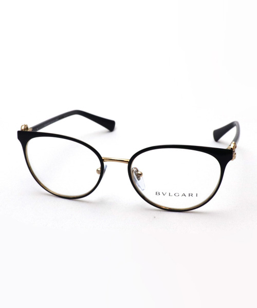 BVLGARI(ブルガリ)の「【BVLGARI/ブルガリ】オーバル メガネ BV2219B 2033(メガネ・レディース・ブラック・FREE)」の1枚目の写真