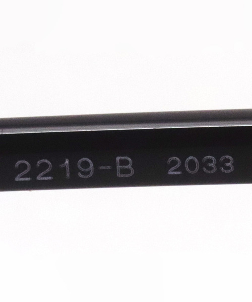BVLGARI(ブルガリ)の「【BVLGARI/ブルガリ】オーバル メガネ BV2219B 2033(メガネ・レディース・ブラック・FREE)」の10枚目の写真