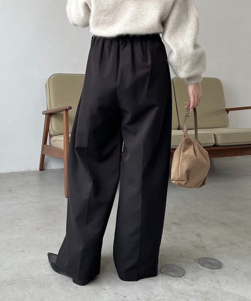 累計2万本！】【LE'MAGE×gemeilコラボ】2タックワイドパンツ（その他