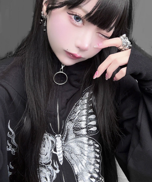 【MI】『ililil/イルイルイル』ディストピアハイネックモッズパーカー ililil（イルイルイル）の「『ililil/イルイルイル』ディス